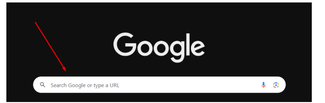 Search Google Or Type A URL