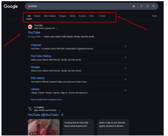 Search Google Or Type A URL